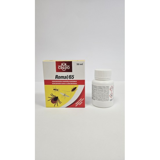Insekticidas ROMAL 65 nuo vabzdžių (koncentratas) 50ml (10030)
