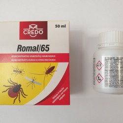 Insekticidas ROMAL 65 nuo vabzdžių (koncentratas) 50ml (10030)